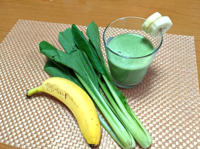 青汁×グリーンヨーグルトスムージー