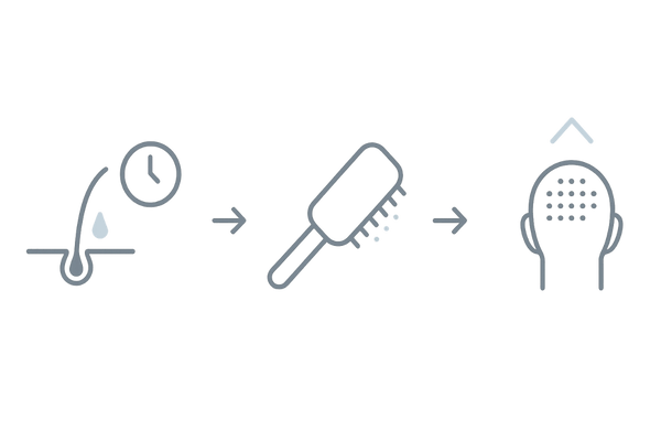 ノコギリヤシ育毛剤の長期使用タイムライン（1〜12ヶ月の変化）