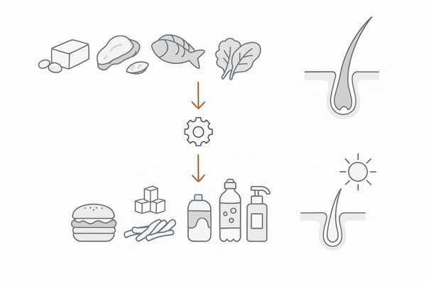 食事・栄養と環境ホルモン曝露の対比が5αリダクターゼ活性に及ぼす効果