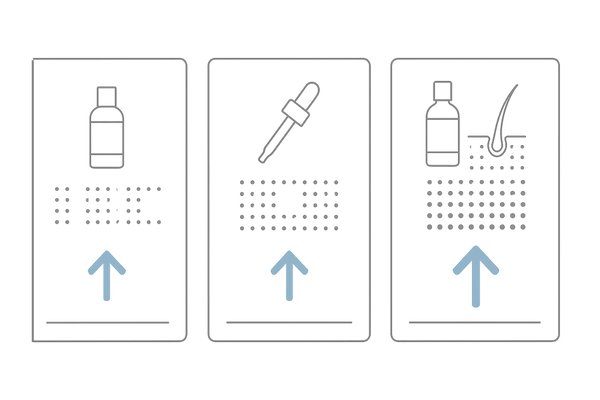 併用 vs 単独の違い：毛髪密度・太さの改善イメージ比較（カルプロニウム塩化物／ミノキシジル／併用）