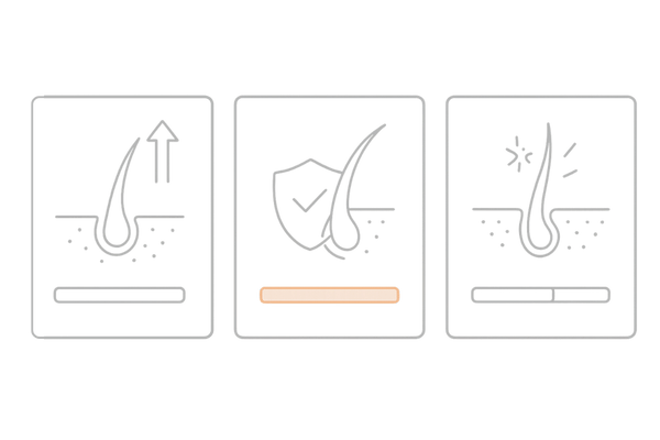 ノコギリヤシの臨床研究エビデンス｜AGA改善指標の可視化図
