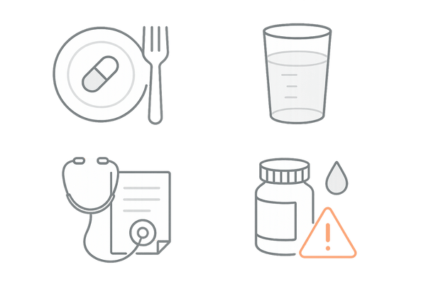 ノコギリヤシの副作用と服用時の注意点（食後・水分・併用薬）
