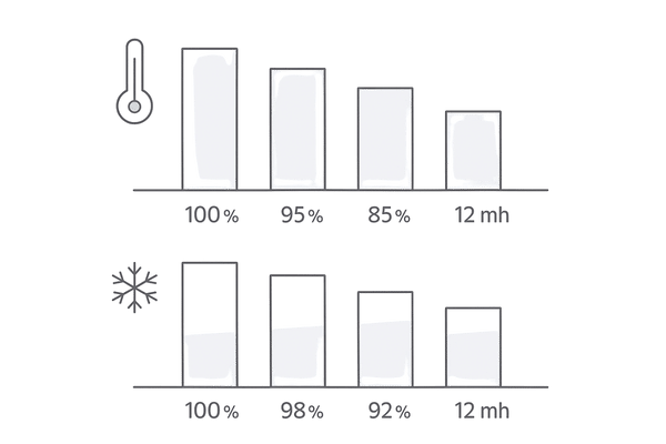 製造日からの経過期間と有効成分の安定性：室温・冷蔵の保管条件と残存率の目安
