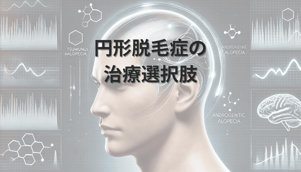 円形脱毛症の治療選択肢