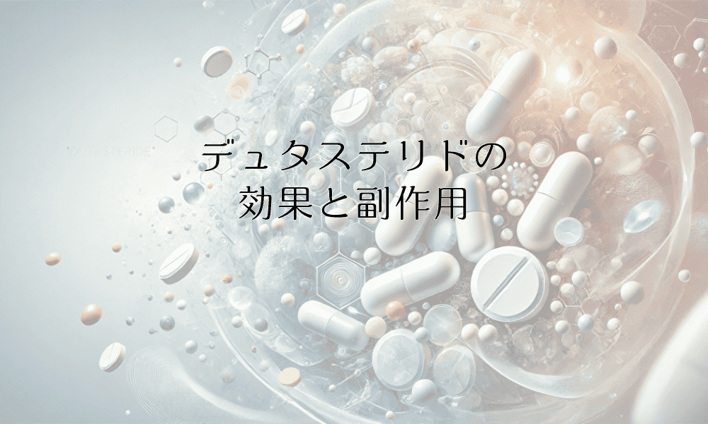 デュタステリドの効果と副作用｜AGA治療薬の特徴と使用方法