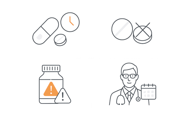 デュタステリドの正しい服用方法と注意点｜飲み方・飲み忘れ・相互作用・定期受診
