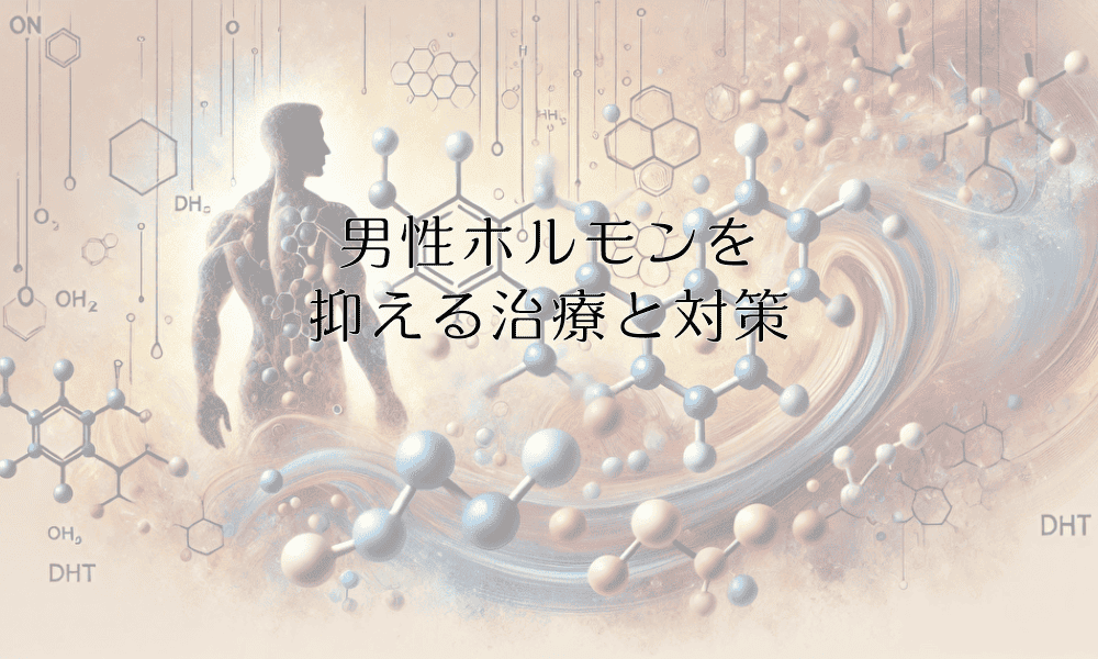 男性ホルモンを抑える治療と対策 - 薬物療法と生活改善