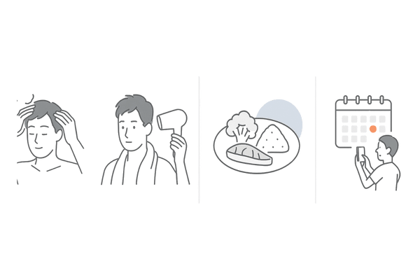 頭皮のブツブツを再発させないための頭皮環境・生活習慣チェック