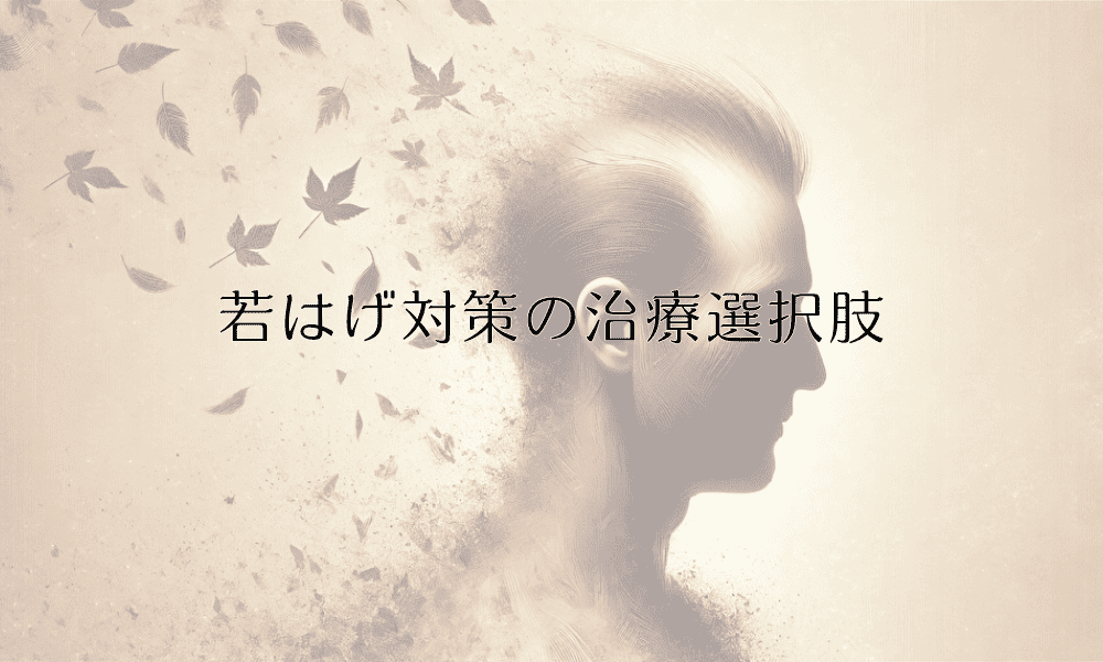 若はげ対策の治療選択肢 - 早期発見から予防までの実践ガイド