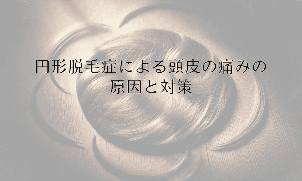 円形脱毛症による頭皮の痛みの原因と対策｜受診の目安と対処法