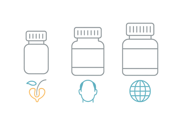 アボルブ・ザガーロ・デュタストロンの特徴と用途の違いを比較する図解イメージ