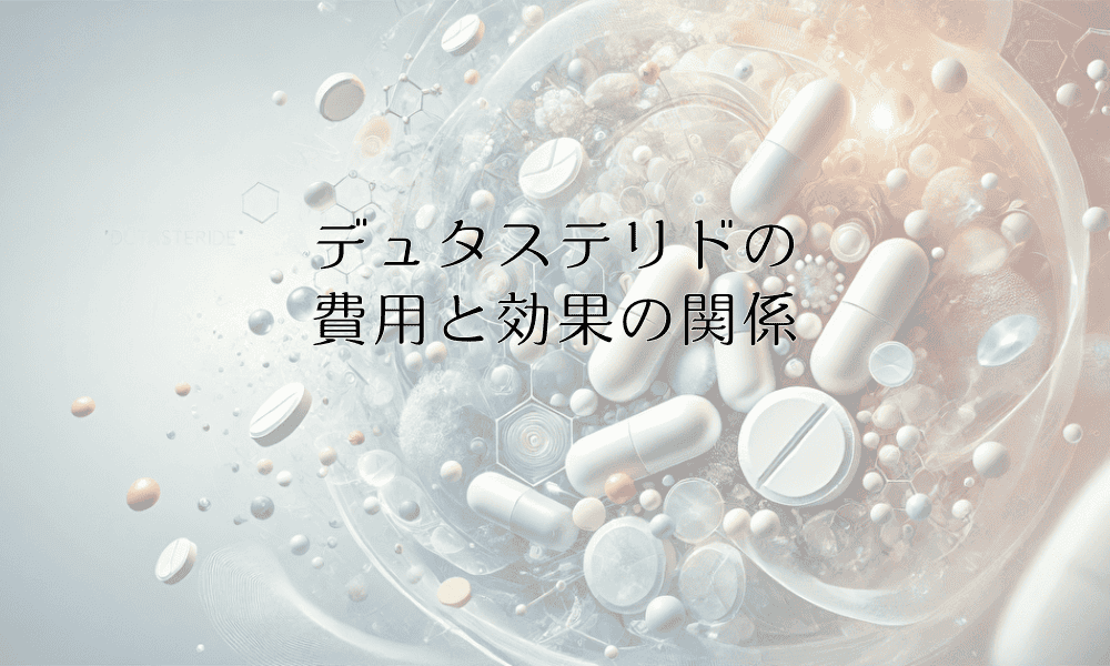 デュタステリドの費用と効果の関係｜期待できる治療効果