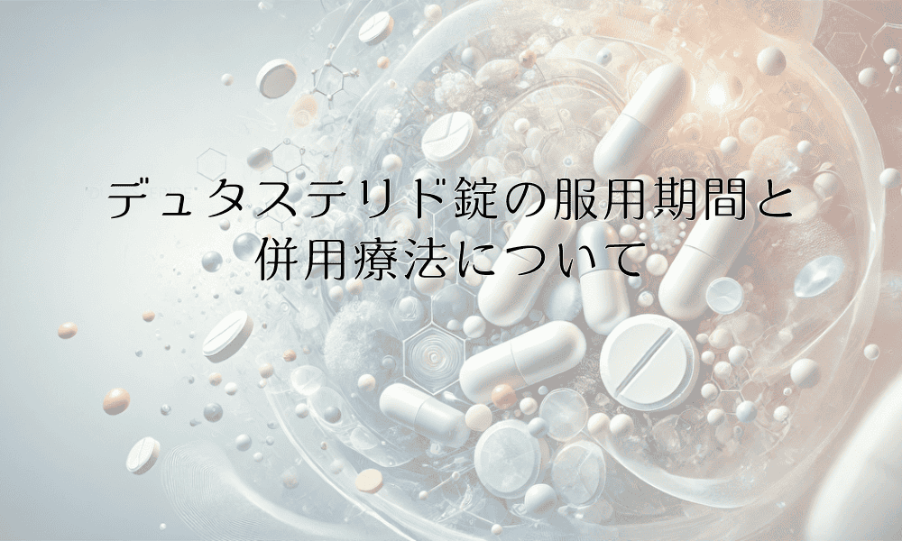 デュタステリド錠の服用期間と併用療法について - 治療効果を高める方法