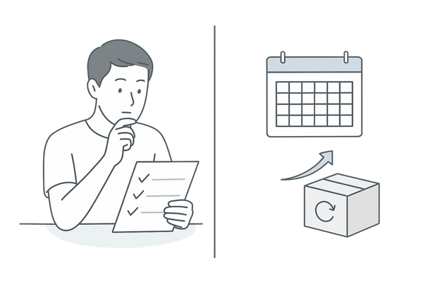 フィナステリドを安く購入する前に確認したい費用項目のイメージ