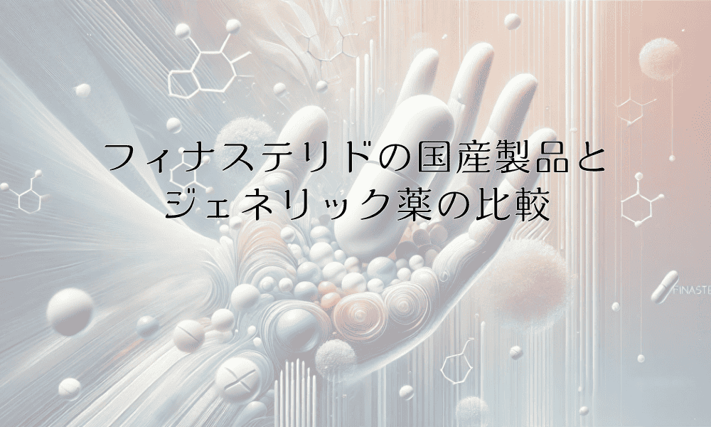 フィナステリドの国産製品とジェネリック薬の比較と選択基準