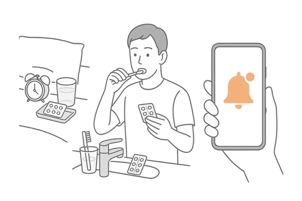 フィナステリドの飲み忘れを防ぐための具体的な工夫イメージ