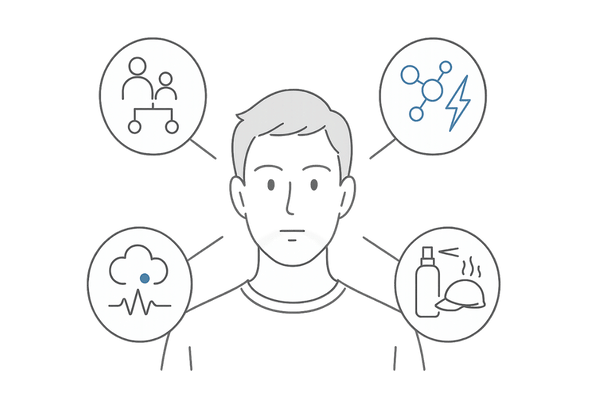 将来薄毛になりやすい人の特徴と原因のイメージ