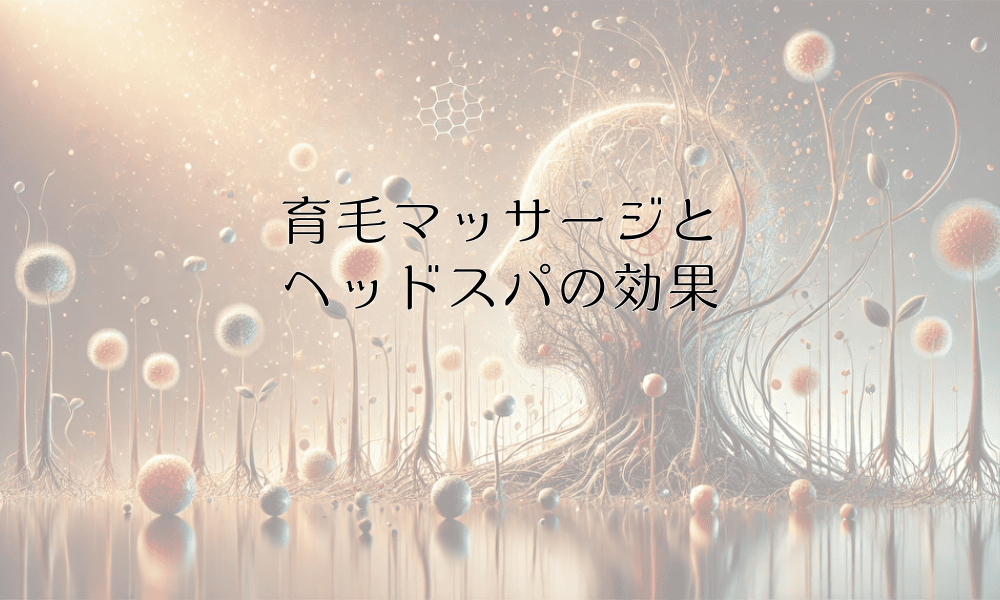 育毛マッサージとヘッドスパの効果｜自宅でできるケア方法