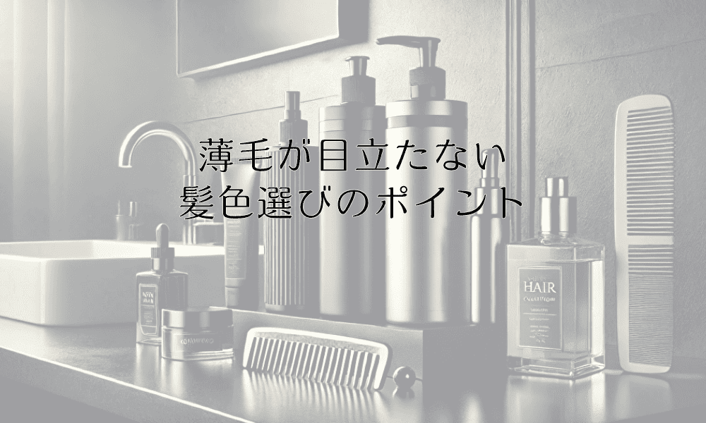 薄毛が目立たない髪色選びのポイント - 効果的なカラーリング術