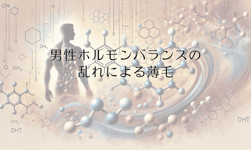 男性ホルモンバランスの乱れによる薄毛｜検査と治療の選択肢