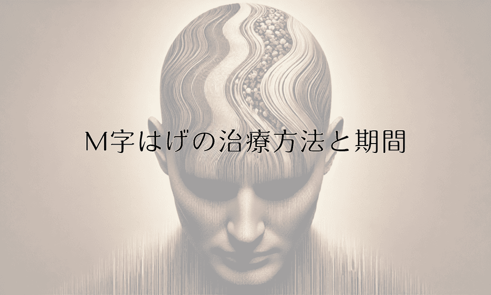 M字はげの治療方法と期間｜効果的なアプローチと回復過程