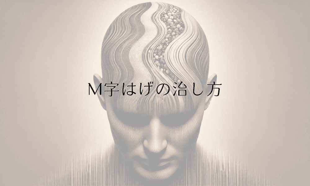 M字はげの治し方 - 効果的な治療法と自宅でのケア方法