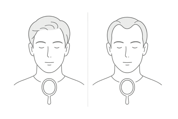 前髪薄毛の初期サインと気づきポイント(M字・生え際の変化)