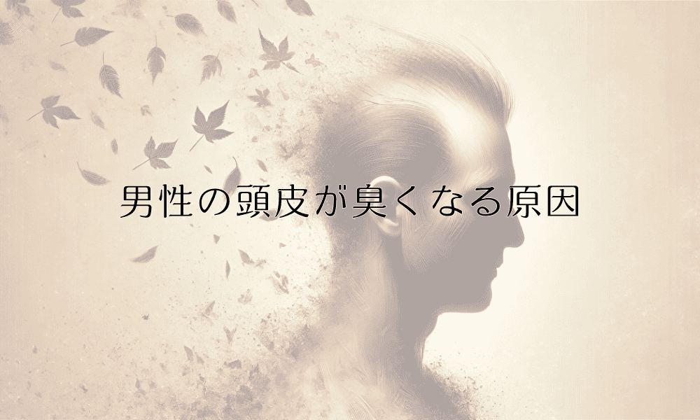 男性の頭皮が臭くなる原因と改善方法について