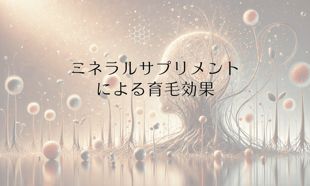 ミネラルサプリメントによる育毛効果｜摂取量と継続期間