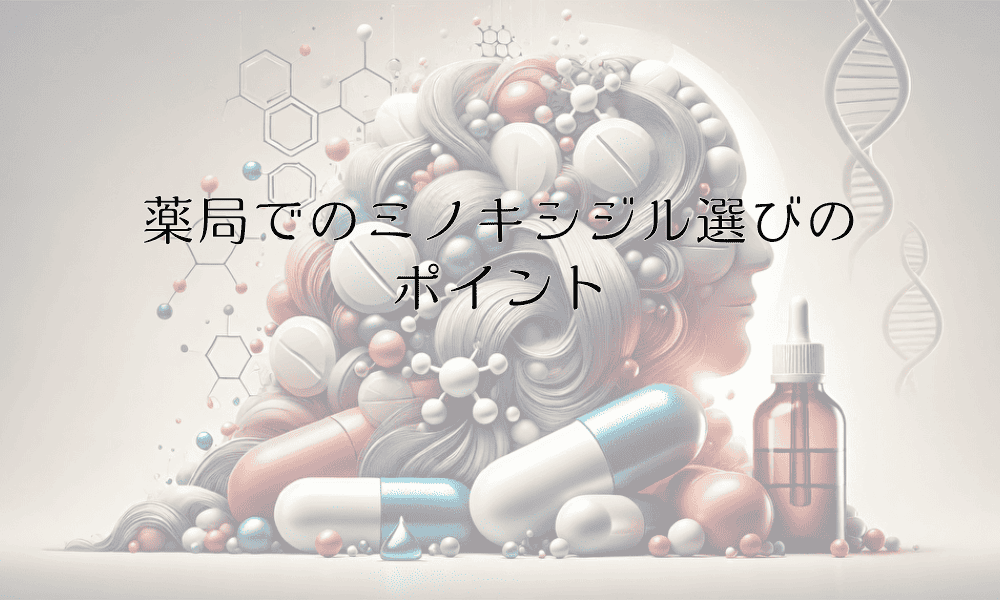 薬局でのミノキシジル選びのポイント｜おすすめ製品の特徴