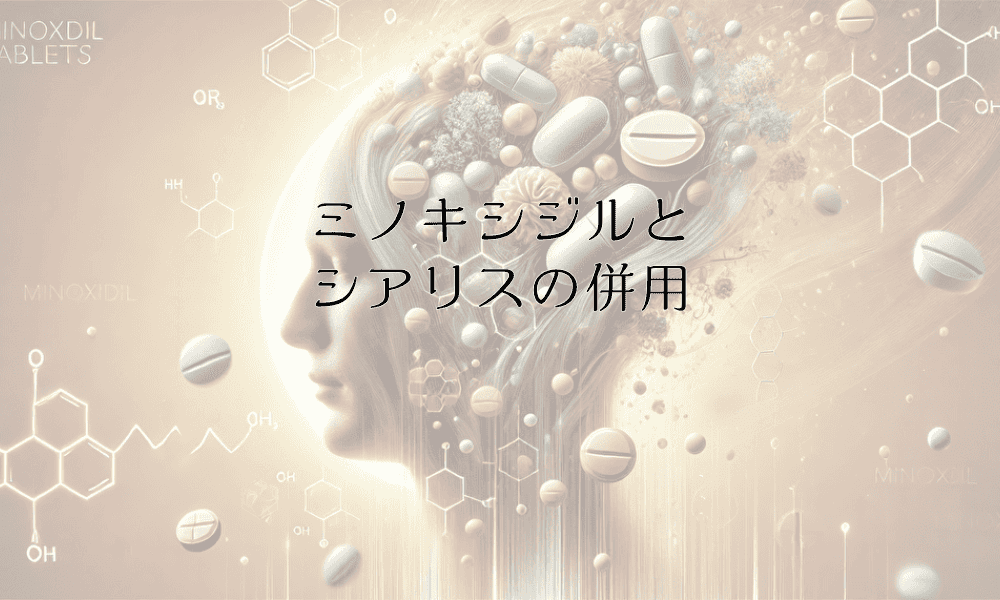 ミノキシジルとシアリスの併用に関する医学的な考察と注意点