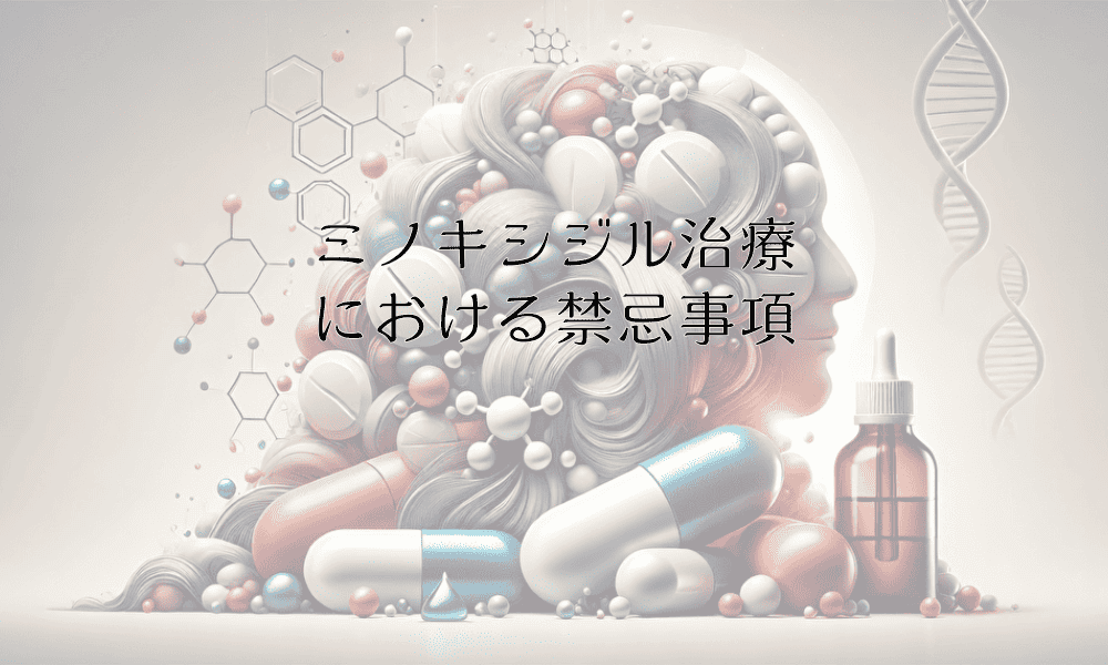 ミノキシジル治療における禁忌事項の詳細 - 安全な使用のために