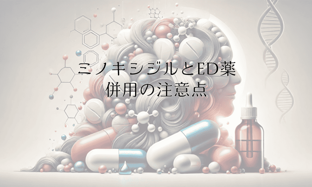 ミノキシジルとED薬、併用の注意点と医師への相談ポイント