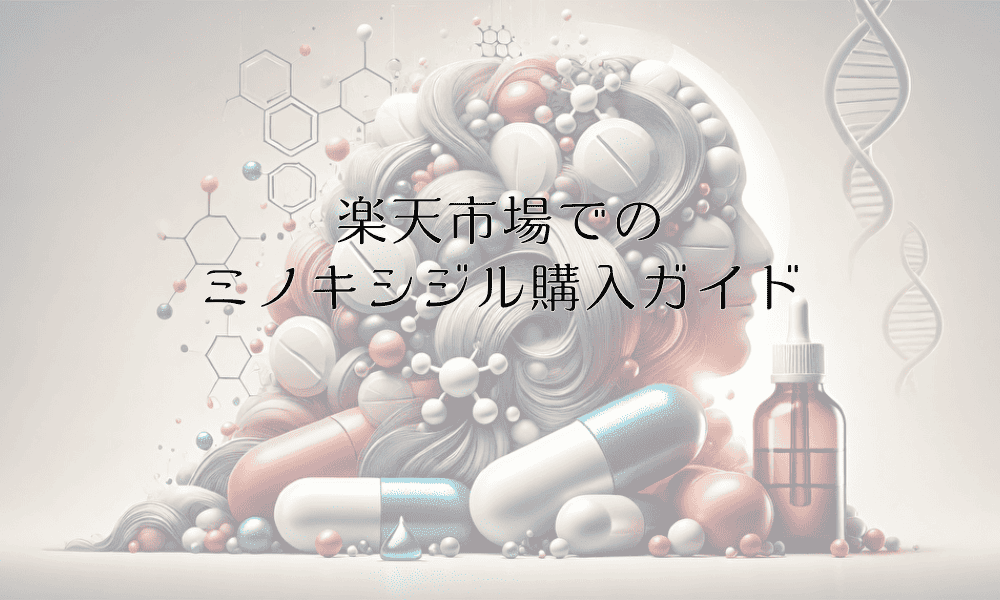 楽天市場でのミノキシジル購入ガイド｜選び方と注意点