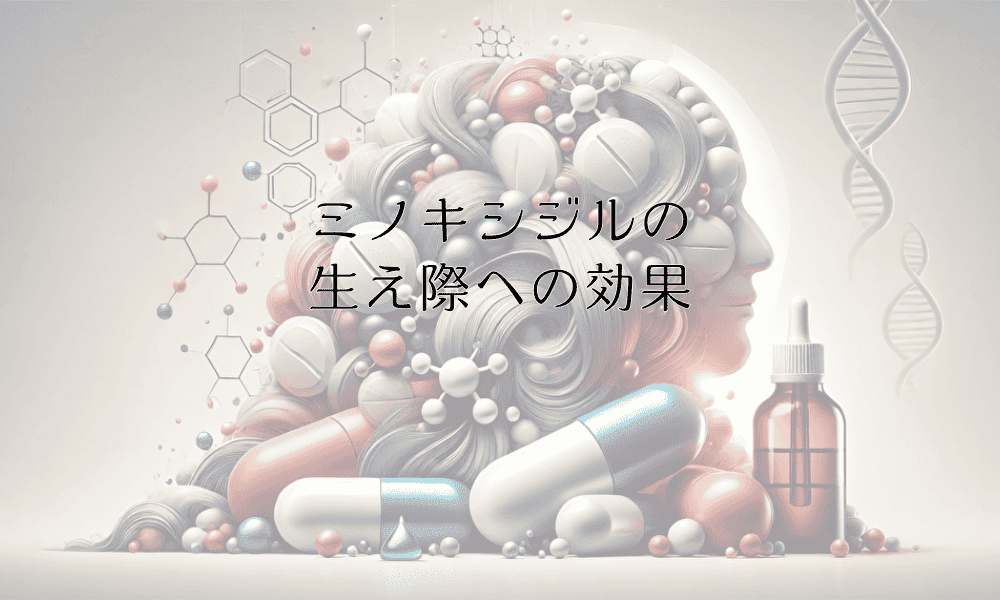 ミノキシジルの生え際への効果｜改善が期待できる使用法