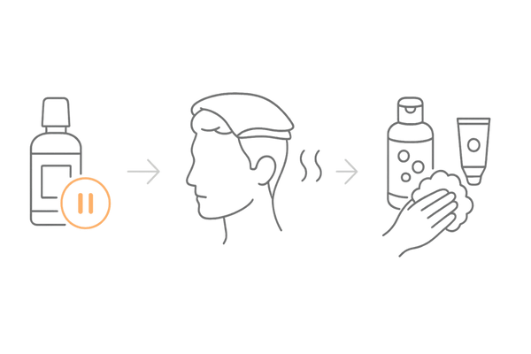 かゆみ・湿疹が出たときのセルフ対処フロー(中断・冷却・低刺激ケア)