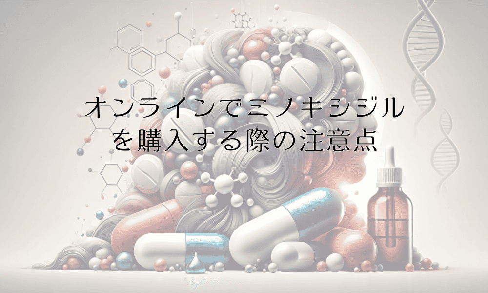 オンラインでミノキシジルを購入する際の注意点と選び方