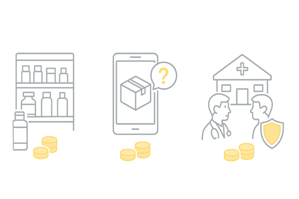 市販・オンライン・クリニック処方の費用と安全性比較