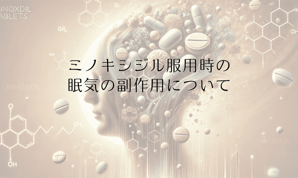 眠気の副作用について - ミノキシジル服用時の生活への影響と対策