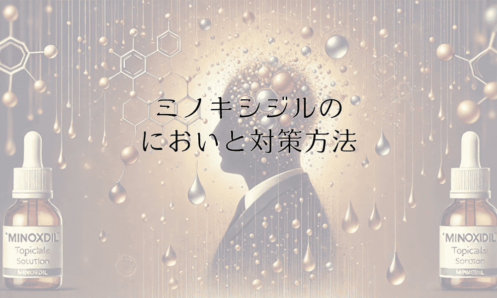 ミノキシジルのにおいと対策方法｜快適な治療のために