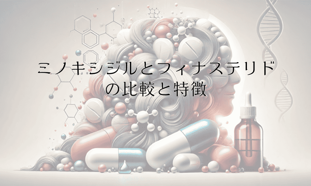 どちらを選ぶ？ミノキシジルとフィナステリドの比較と特徴