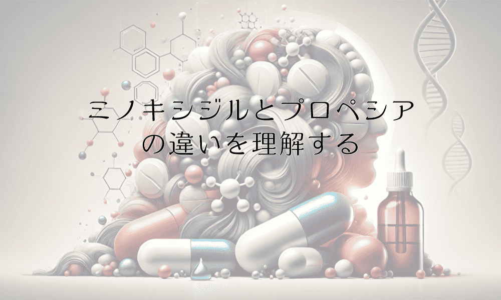 ミノキシジルとプロペシアの違いを理解する - 特徴と選択のポイント