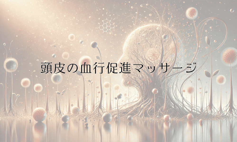 頭皮の血行促進マッサージ｜育毛効果を高める方法