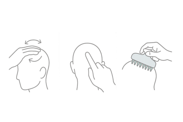 頭皮マッサージのやり方（指圧・ツボ押し・道具ケアの違い）