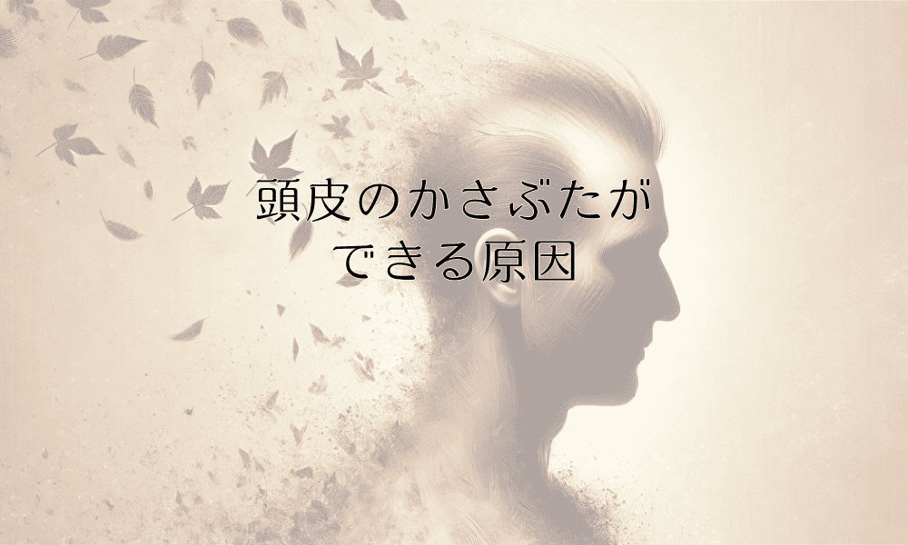 頭皮のかさぶたができる原因と対処法について