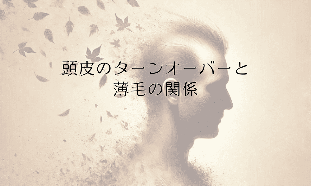 頭皮のターンオーバーと薄毛の関係｜正しいケア方法