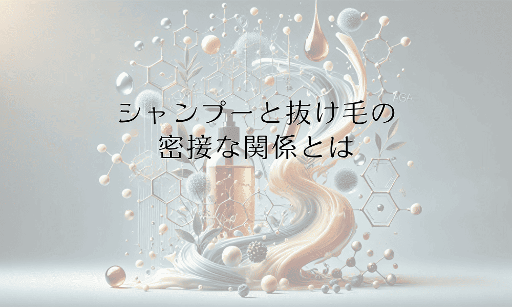 シャンプーと抜け毛の密接な関係とは｜正しい髪の洗い方と選び方