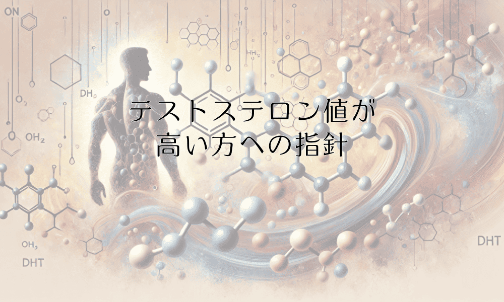 テストステロン値が高い方への指針｜特徴と対策のポイント