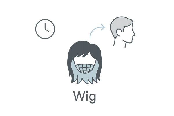 ウィッグの即時性と自由度—“今日から変えられる”選択