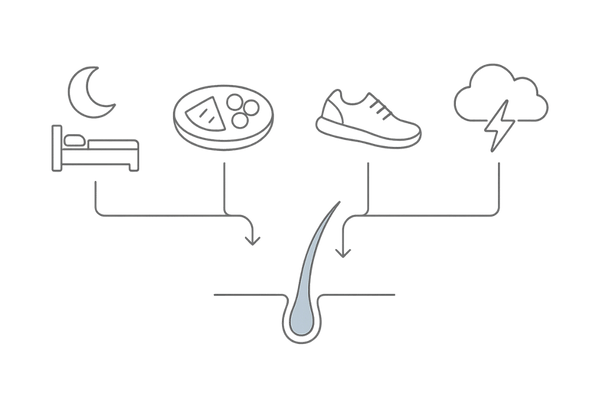 生活習慣と頭皮｜睡眠・栄養・運動・ストレスの影響